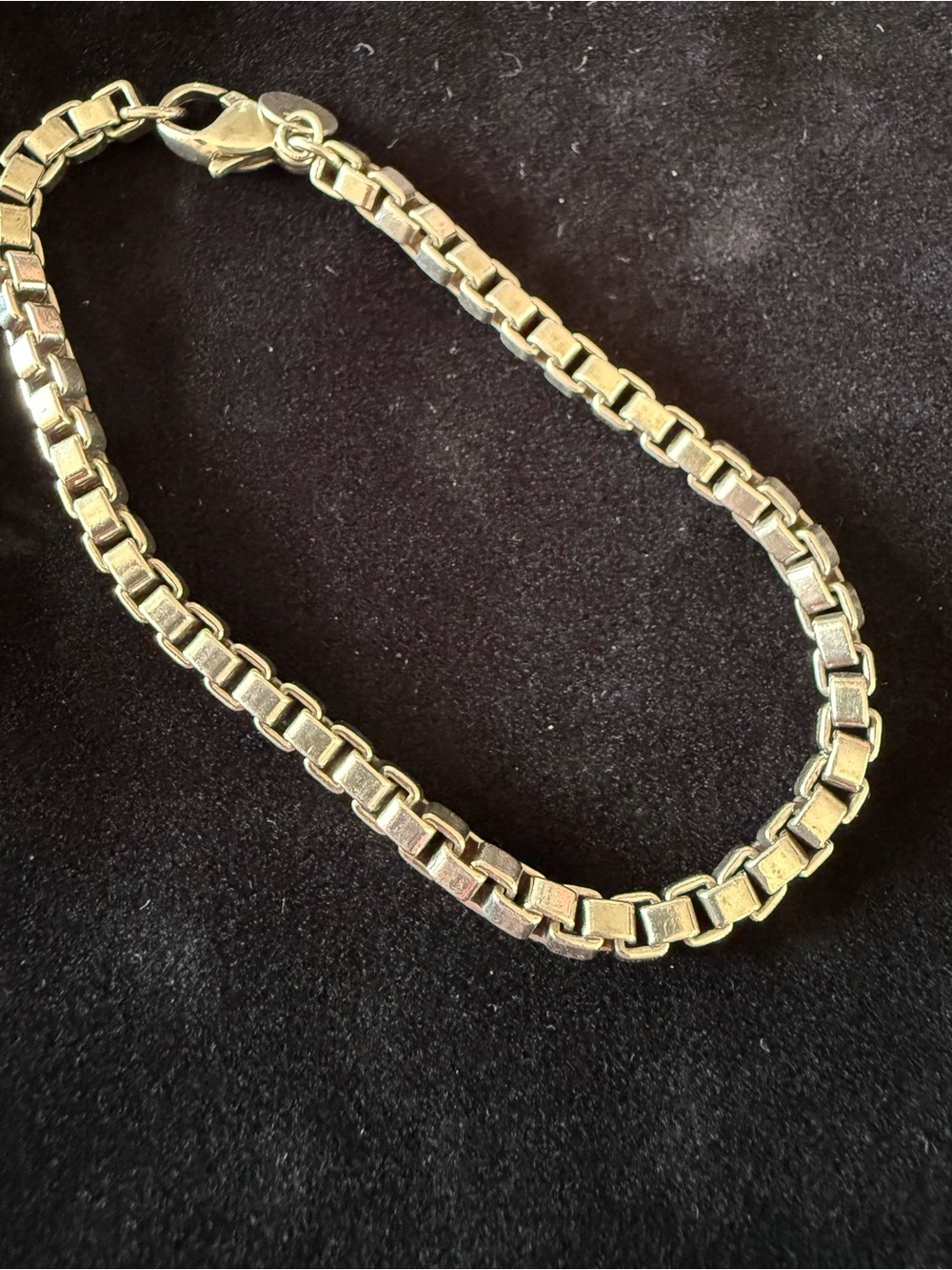 Tiffany Sterling Silver Link Bracelet